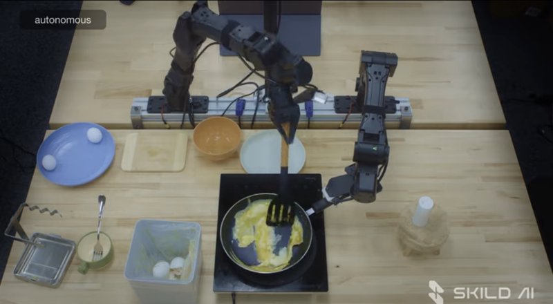 Skild AI Teaches Robots to Cook via YouTube
