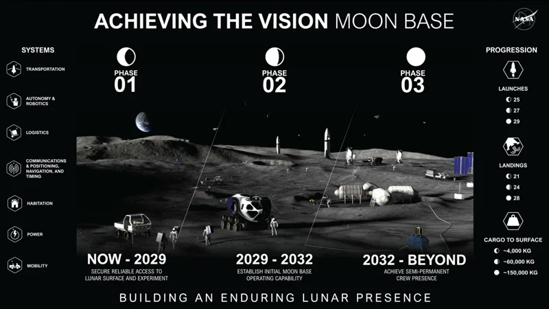 NASA $30bn Moon Base: A Brutal Test for Robots Before Mars