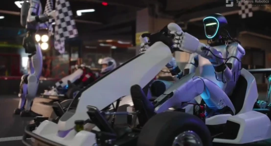 China's Newest Robotics Startup Taught a Humanoid to Drift a Go-Kart