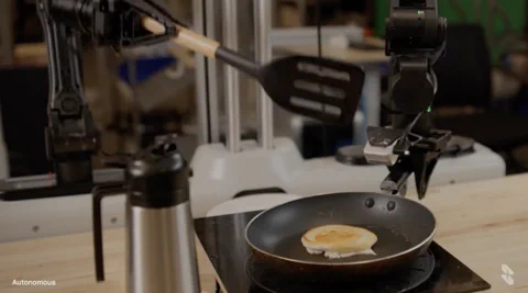 Skild S1 AI Learns to Flip Pancakes From a Single Video Demo
