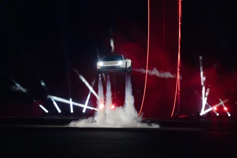 Tesla Flying Roadster Rips Hole in Physics with SpaceX Thrusters