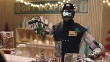 Robot Christmas 2025: Dancing Presidents & Popcorn Optimus