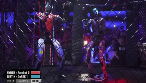 REK0's Inaugural Robot Cage Fight: A Historic and Divisive Spectacle