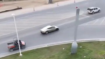 Tesla Cybercab Spotted Near Gigafactory Texas