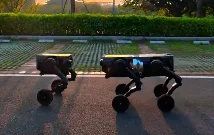 Direct Drive Tech's D1: A Modular Robot Voltron