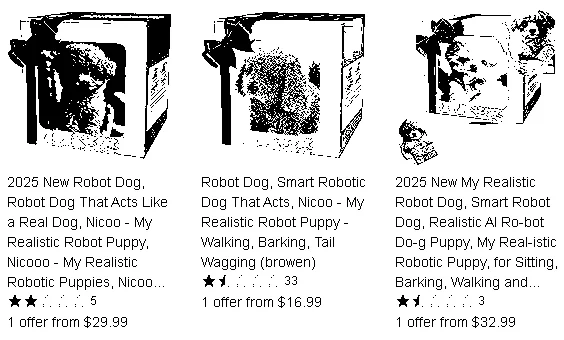 Viral AI Robot Dog Is a Holiday Shopping Scam