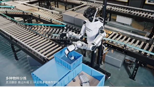 RobotEra Humanoid Tackles Warehouse Chaos
