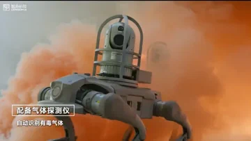 GENISOMAI Robot Dog Battles -20°C Oilfield Fires