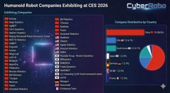 China's Humanoid Robots Storm CES 2026