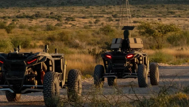 Anduril & Overland AI's Rovers and Drones Unite
