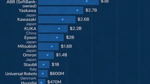 Forget Humanoids: Asia’s Patent Hoard Rules the Factory Floor