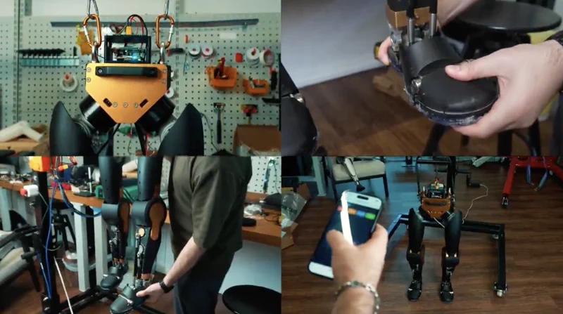 Asimov Open-Sources Humanoid Legs: No Assembly Required