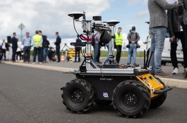 Meet Hungary's New Robot-Drone Security Tag Team