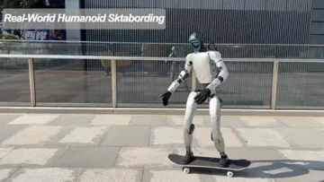 Move Over Tony Hawk: This Humanoid Robot Can Skateboard