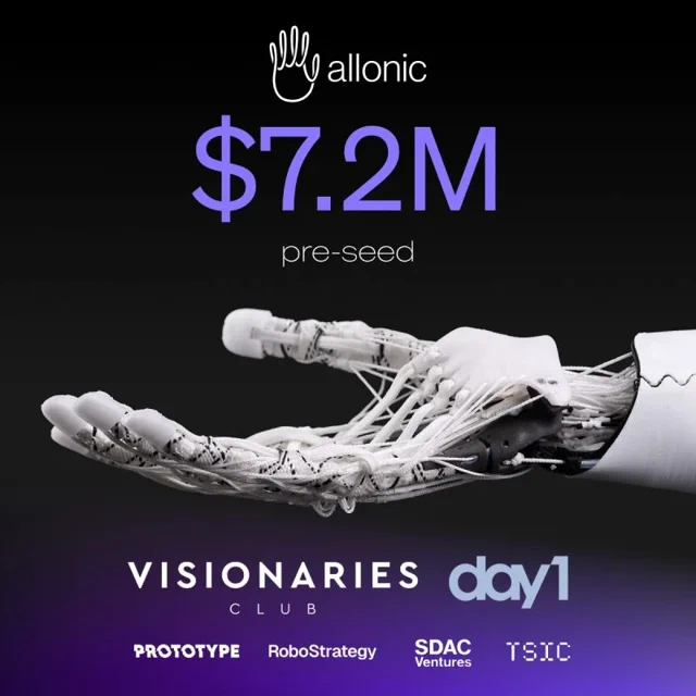 Allonic secures record $7.2m to weave the future of robot bodies