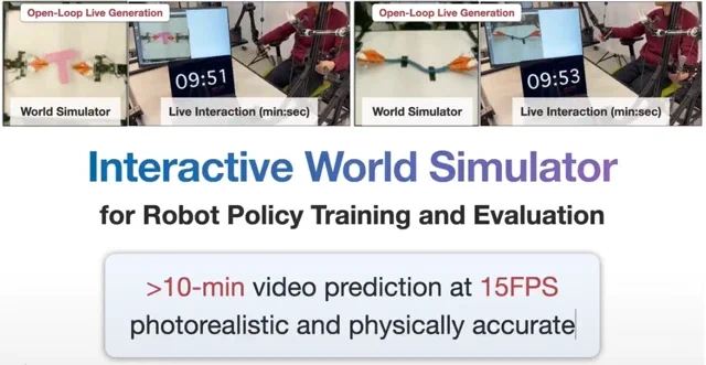 New AI Sim Runs 10-Minute Robot Tasks at 15 FPS on an RTX 4090