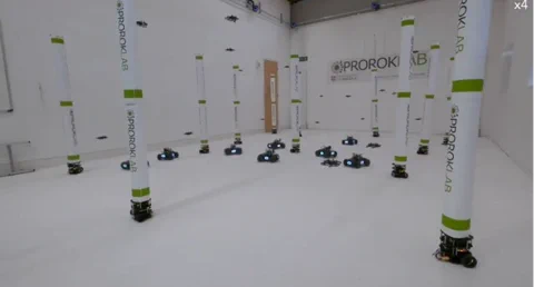 Cambridge AI masters high-speed drone swarm acrobatics