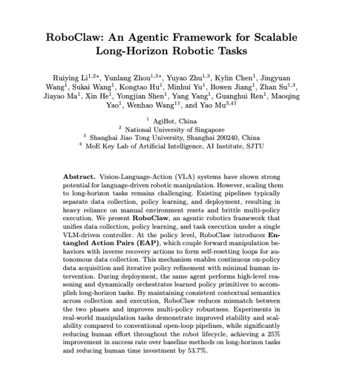 RoboClaw: The ‘Undo’ Button Cutting Robot Training Time by 8x