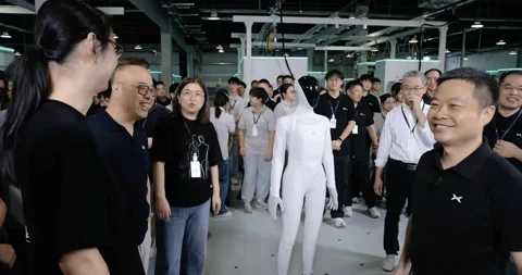 XPENG's First Humanoid Robot Just Walked Off the Production Line