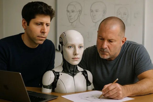 Altman and Ive: Designing More Than Just a Fitbit?