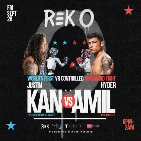 Twitch Founder vs UFC Fighter: VR Robot Showdown