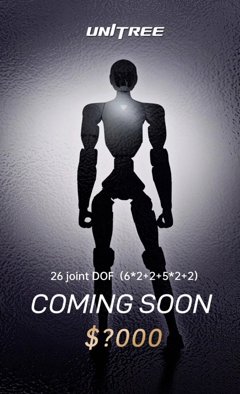 Unitree Teases New Humanoid Robot with Embodied AI
