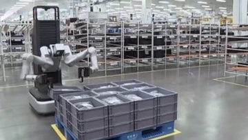 AGIBOT's A2-W Robot Revolutionises Factory Logistics