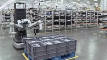 AGIBOT's A2-W Robot Revolutionises Factory Logistics