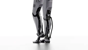 LG's KAPEX Humanoid Robot Struts In