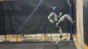 Robot Perfects Wall Flip: OmniRetarget Breakthrough