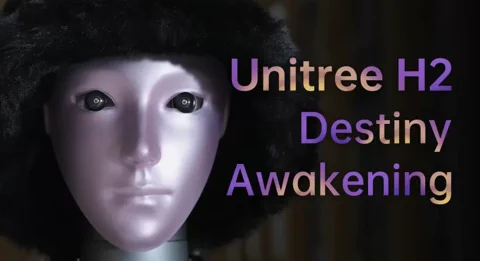 Unitree H2 Humanoid Robot Awakens