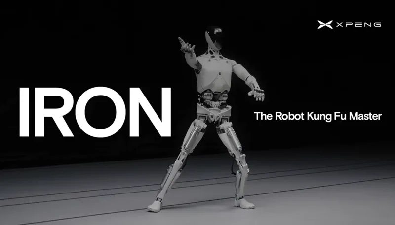 XPENG's IRON Robot: A Kung Fu Master