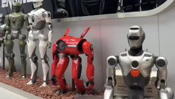 Shenzhen Robot Store Features Kung Fu Bots