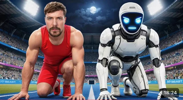 MrBeast's Robot Gauntlet: Humans Obsolete?