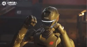 EngineAI T800 Robot Practices Flying Kicks