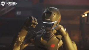 EngineAI T800 Robot Practices Flying Kicks