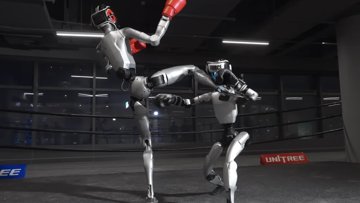 Unitree H2 Robot Fight Club: Round One