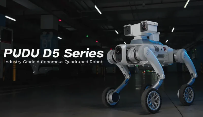 Pudu D5: New Factory Robot Dog