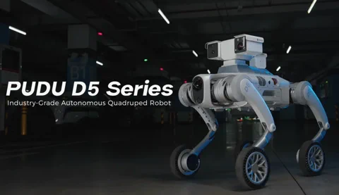 Pudu D5: New Factory Robot Dog