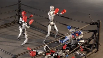 Unitree H2 Leads Robot Squad in 1-vs-10 Takedown