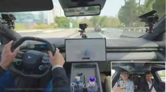 Richard Hammond Terrified by XPENG’s Uncanny AI Chauffeur