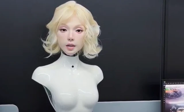 AheadForm’s Origin F1 robot has a frighteningly lifelike face
