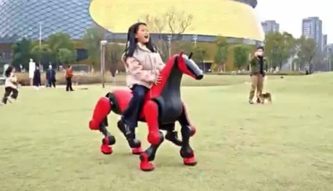 DEEP Robotics' New Robot Horse Is Uncannily Lifelike