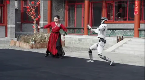 ROBOTERA’s L7 Humanoid Performs Lunar New Year Sword Dance
