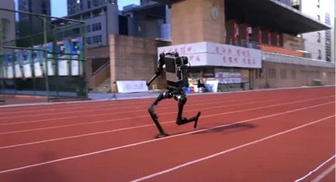 Unitree H1 Humanoid Breaks Speed Record at 10 m/s