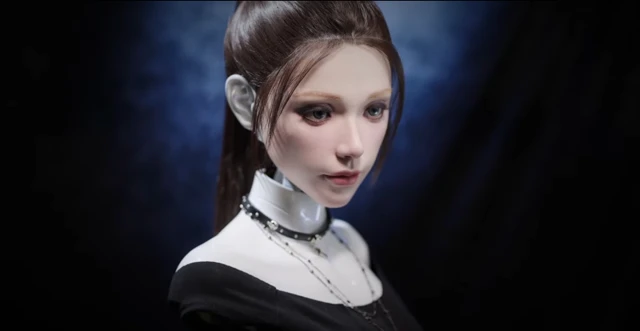 AheadForm Origin F1 Robot Has Unnervingly Human Gaze