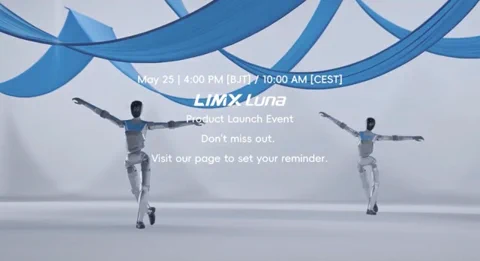 LimX Luna Humanoid Teases a Dance-Off with XPeng