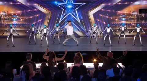 Unitree Humanoid Dance Crew Stuns on AGT 2026