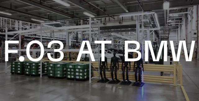 BMW's Newest Factory Worker is a Figure 03 Humanoid Robot