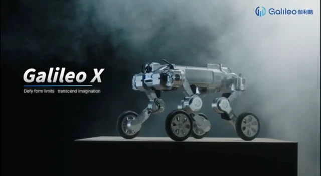 Galileo X Robot Has Wheels, 360° Joints, and a 200kg Payload